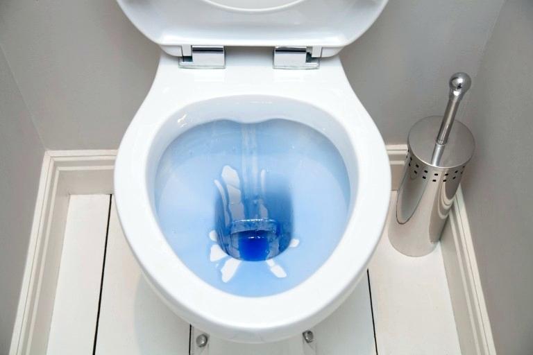 How To Get Blue Toilet Cleaner Out Of Grout