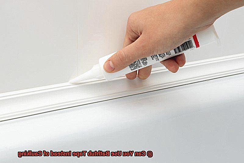 Can You Use Bathtub Tape Instead of Caulking-2