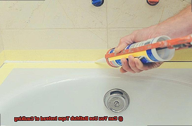 Can You Use Bathtub Tape Instead of Caulking-5