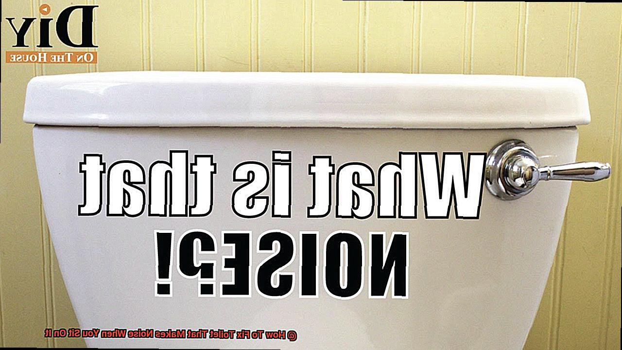 How To Fix Toilet That Makes Noise When You Sit On It-3