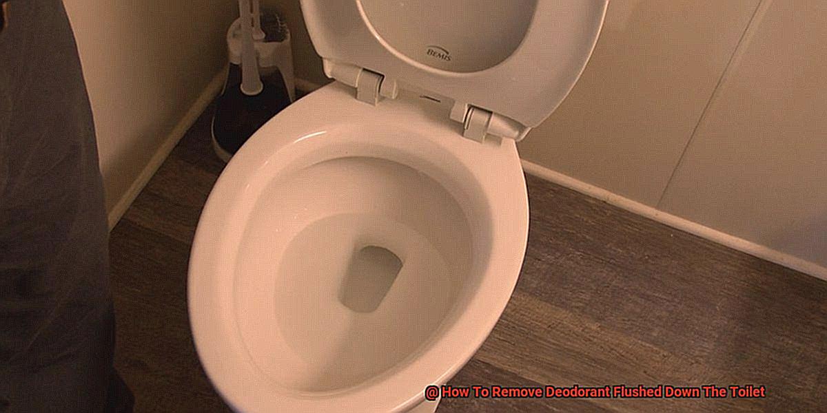 How To Remove Deodorant Flushed Down The Toilet-3