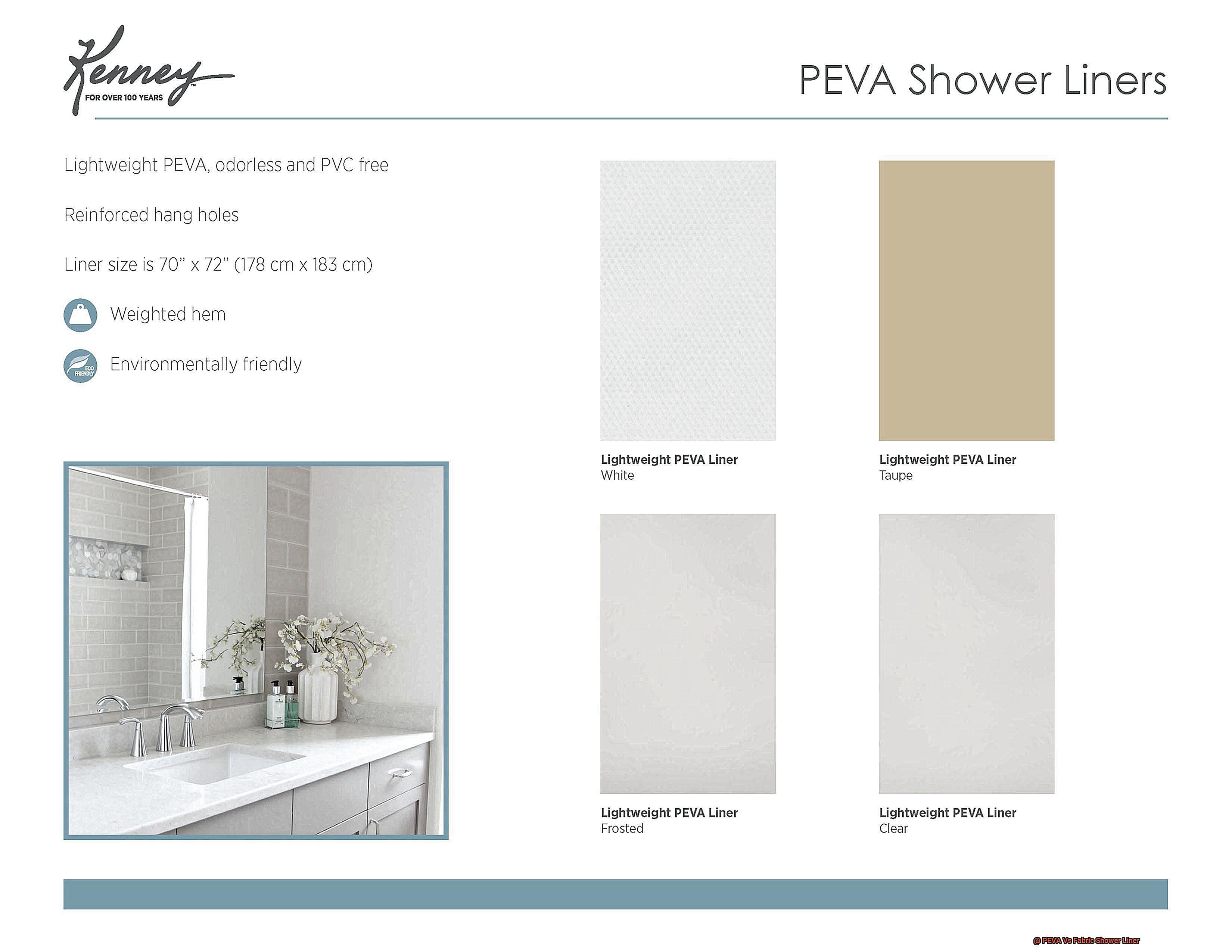 PEVA Vs Fabric Shower Liner-3
