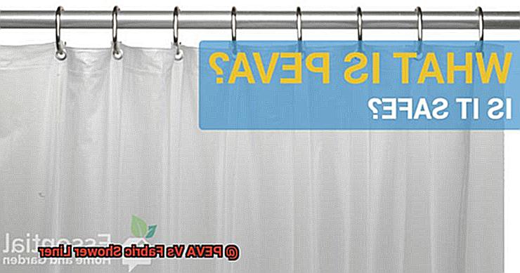 PEVA Vs Fabric Shower Liner-8