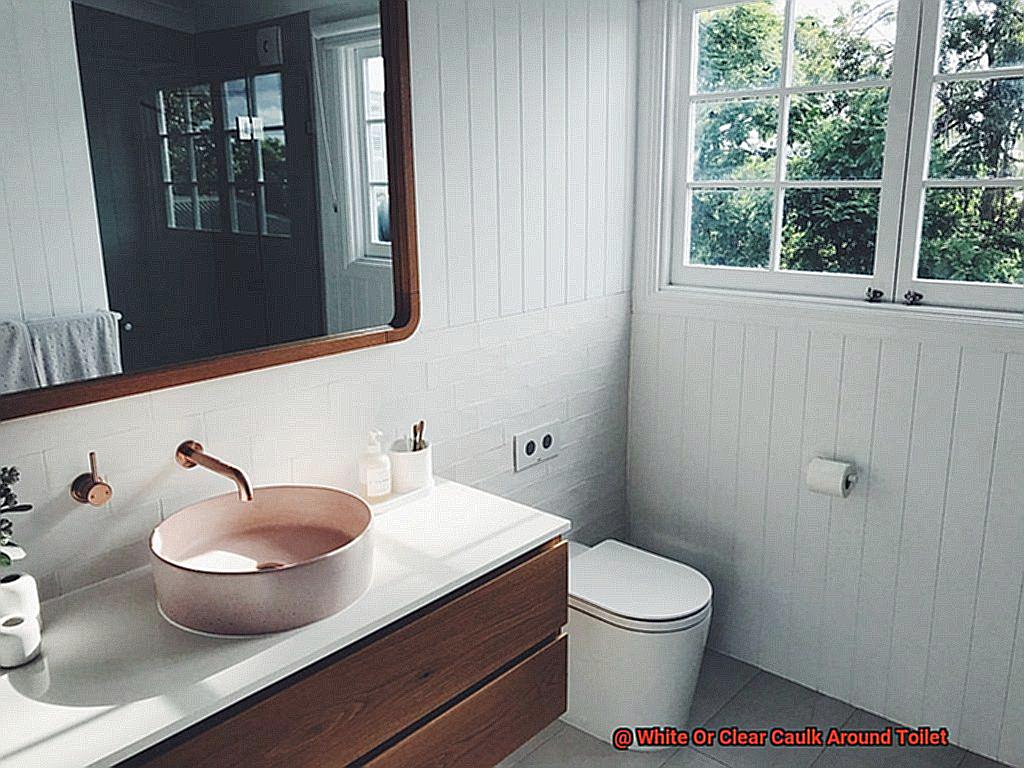 White Or Clear Caulk Around Toilet-3