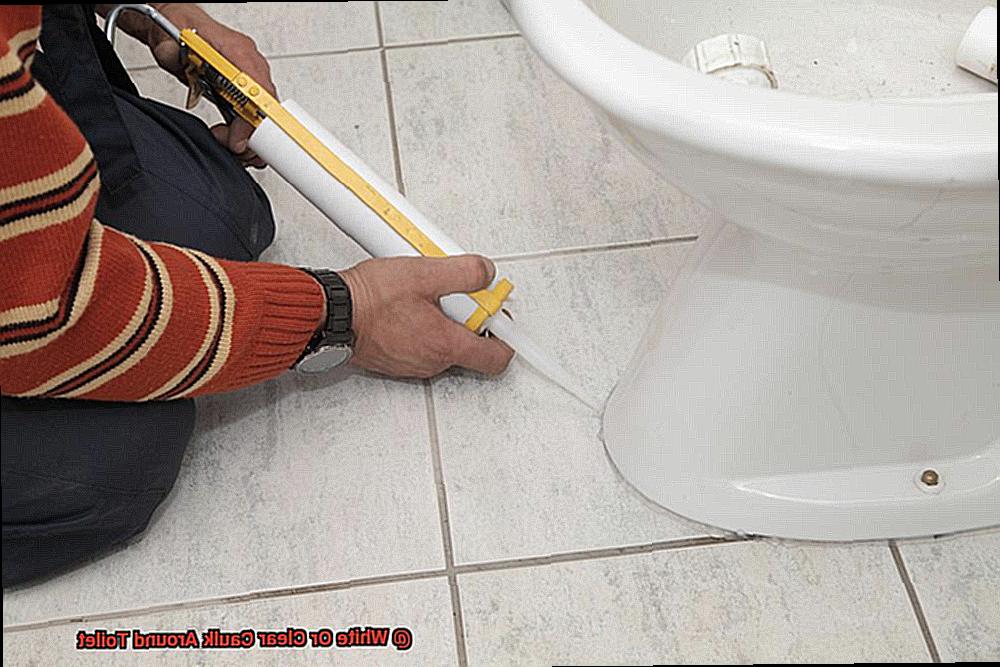 White Or Clear Caulk Around Toilet-2