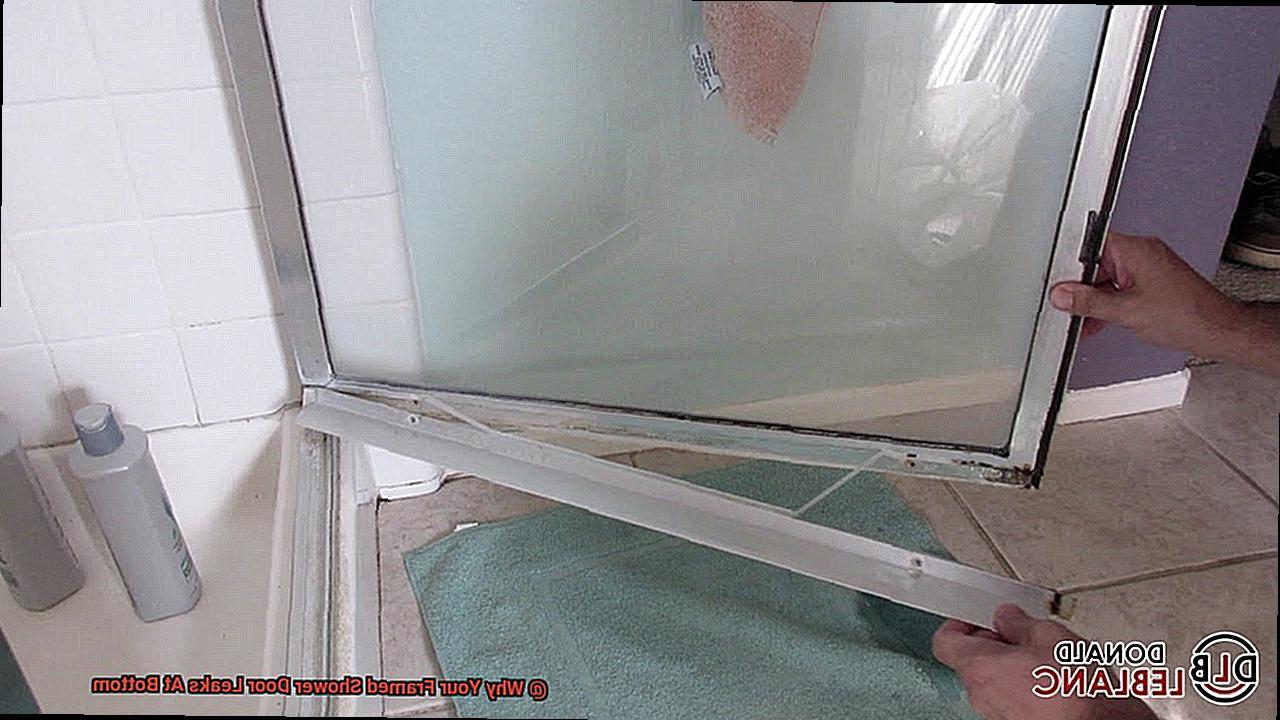 Why Your Framed Shower Door Leaks At Bottom-7