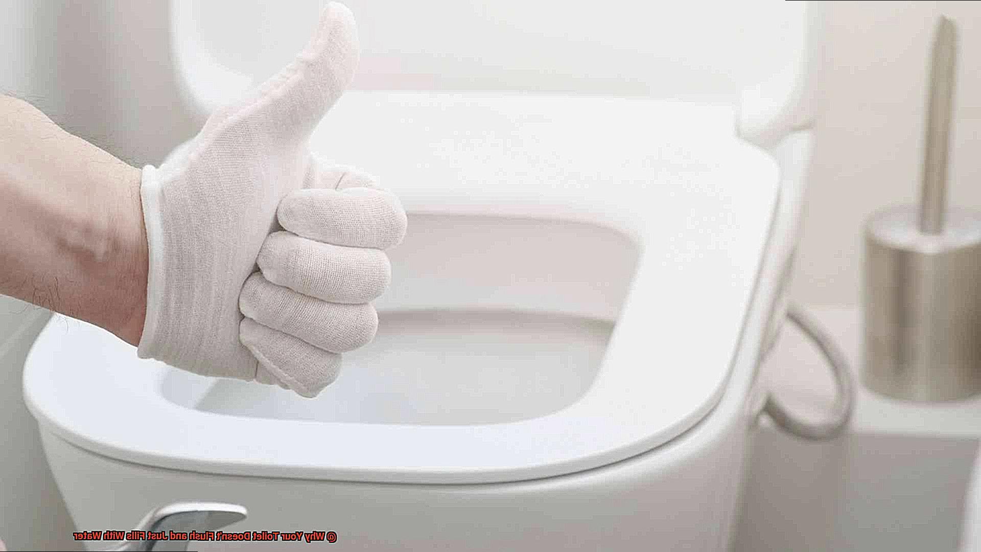 Why Your Toilet Doesn't Flush and Just Fills With Water-3