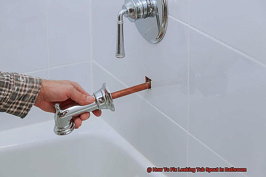 How To Fix Leaking Tub Spout In Bathroom-2