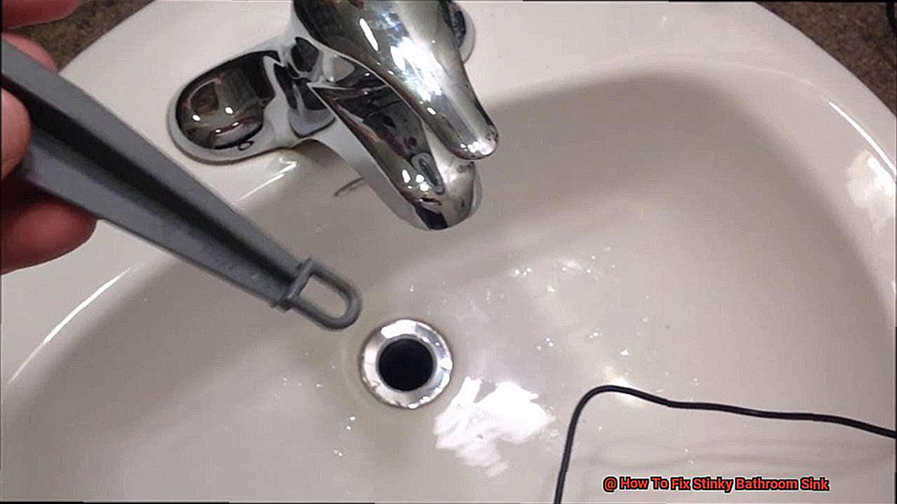 stinky bathroom sink water