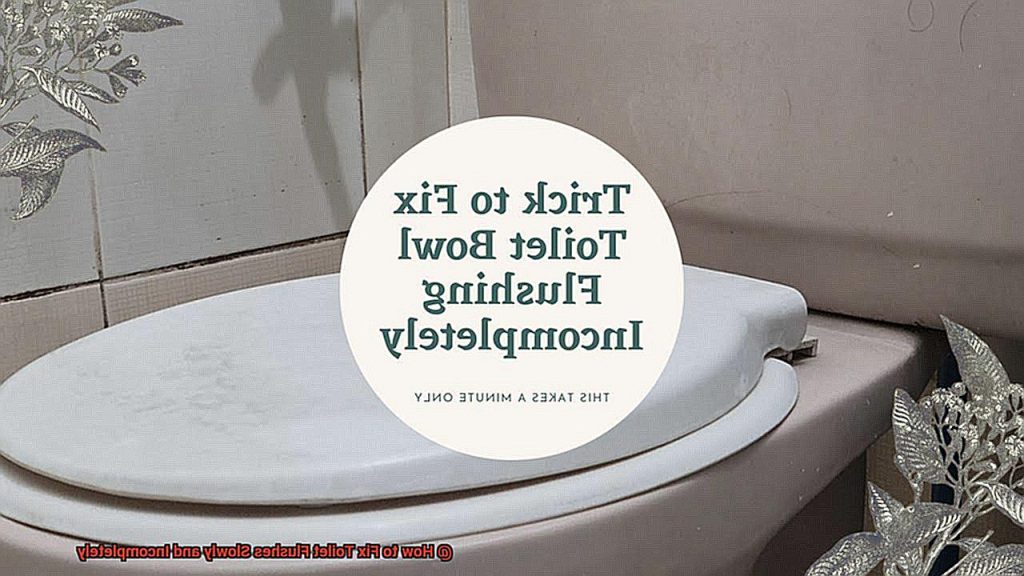 How to Fix Toilet Flushes Slowly and Scotts Home