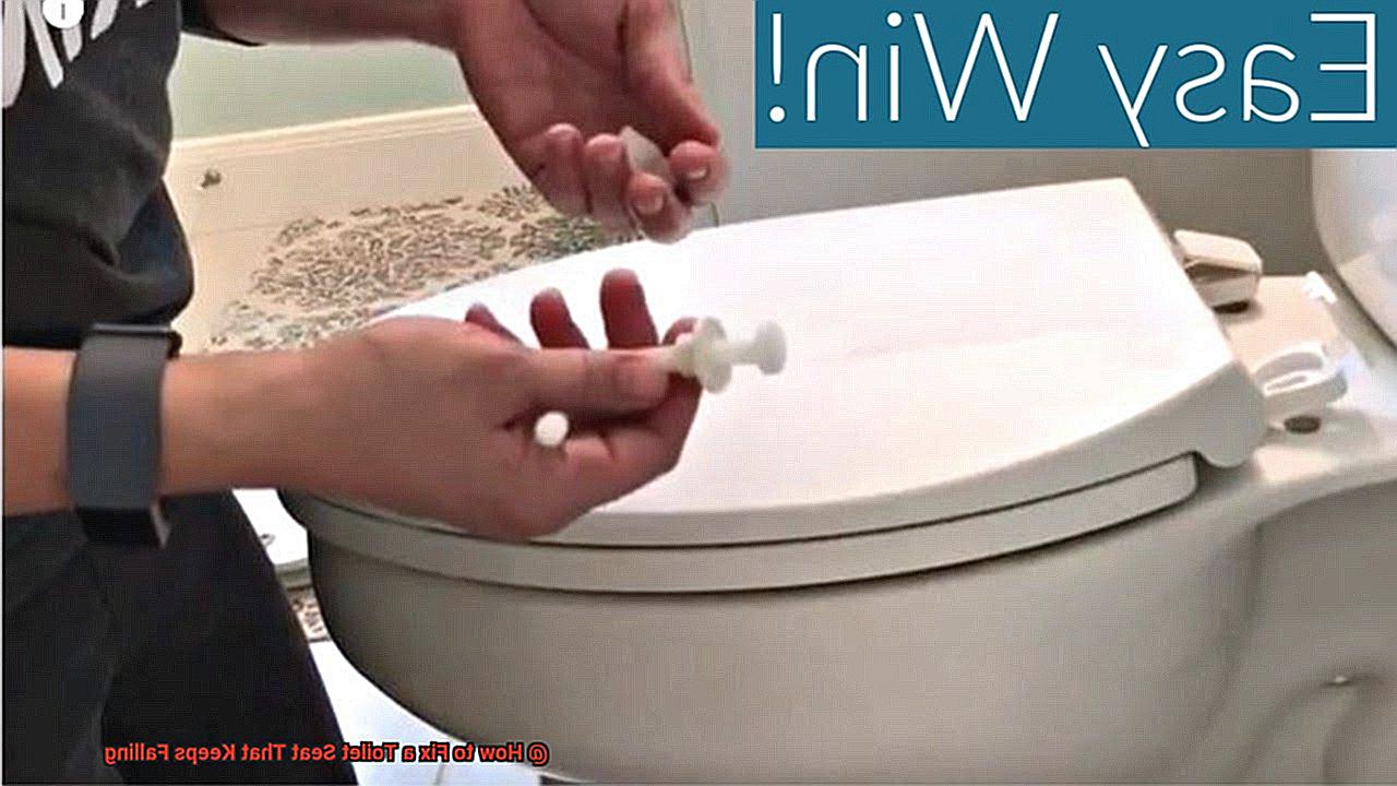 How to Fix a Toilet Seat That Keeps Falling-3